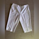 Alfred Dunner Women's White Flat Front Elastic Back Size 22 W Photo 2