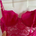 Victoria's Secret Victoria’s Secret pink lace lingerie chemise top size 34B Photo 5