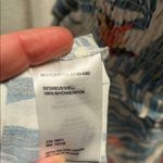 Tribal Jeans Floral Smocked Maxi Dress Women’s size small Blue Photo 4