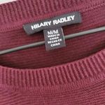 Hilary Radley Women's  2fer Heather Wine Size Medium Sweater  Photo 3