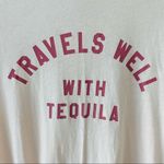 Wildfox 'Travels well With Tequila' Tee Shirt Pink Sz XS Photo 7