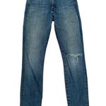 MOTHER Denim MOTHER The Looker Step Ankle Fray jeans, asking for trouble cut size 26" Photo 1
