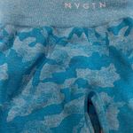 NVGTN Camo Seamless Shorts Caribbean Blue Photo 6