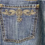 Lucky Brand  Jeans Sweet 'n Low Mid Bootcut Jeans Size 12 Embroidered Back Pocket Photo 7