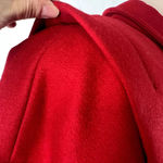 International Scene Vintage Red Wool Double Breasted Blazer Size 7/8 Photo 6