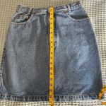 Gap Vintage Denim Skirt Womens 11 12 Blue Jean 80s 90s Made In USA Photo 5