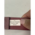 Juicy Couture Juicy Cuture Womens Heart Buckle Belt Size‎ L/XL Pink With Gold Buckle NIB Photo 3