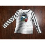 Talbots  Open Crewneck Tee Owl Friends Size Small Photo 5