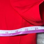 Fabletics  Scrub Top Womens Large Red V-Neck Short Sleeve Casual Nursing Medical Photo 9