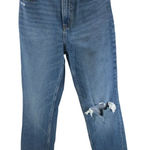 Abercrombie & Fitch  Womens 90s Slim Straight Ultra High Rise Jeans 26 Distressed Photo 0