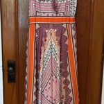 Chico's  Scarf Print Womens Maxi Dress U5 Photo 1