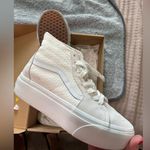 Vans  Cream High-Top Sneakers Photo 2