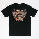 Harley Davidson 2017 Flaming Eagle Shirt Photo 2