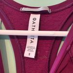 Athleta Magenta Tank Top With Lace Details Sz small Photo 3