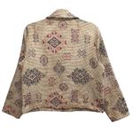 Orvis Vintage  Blazer Jacket Womens M Tapestry Southwestern Aztec Boho Heritage Photo 2