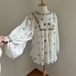 Free People Flowy bohemian balloon sleeve blouse Photo 1