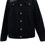 Disney NEW Star Wars Our Universe Parks Denim Jean Jacket Coat Unisex Black Photo 5