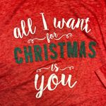 Motherhood Maternity  cute graphic red cozy soft festive Christmas shirt NWT XL Photo 4