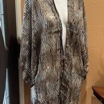 Sonoma  animal print open kimono coverup Photo 1
