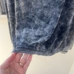 Free People  Doran Velvet Grey Short Sleeve Tunic Top Oversized Size Small Photo 10