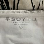 Soybu Womens  Ikat active dress with Bra black white cross back Size small EUC Photo 10