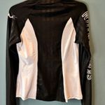 Disney Tim Burton's Zip Long Sleeve M Nightmare Goth Halloween Colorblock Street White Size M Photo 1