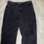 American Eagle Distressed Mom Jean (with booty rip) size 16 Photo 2