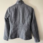 J.Crew  Herringbone Robert Noble Collar Wool Tweed Blazer Jacket Size 0 Photo 2