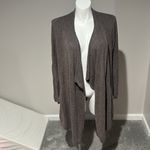 Barefoot Dreams  CozyChic Lite® Knit‎ Island Wrap Cardigan in Cocoa Size 1X Photo 1