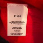 Vince Camuto Oversized Love Sweater Women's XL Red Valentine Classic Preppy Photo 6