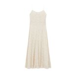 ZARA NWT LACE MIDI DRESS BLOGGERS FAV IVORY SMALL Photo 1