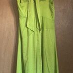 Donna Karan New York black label asymmetrical silky cocktail dress, size 8 Photo 6