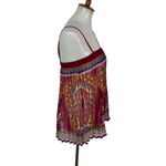 Flying Tomato Womens Blouse Top Large See Through Boho Festival Hippie Sheer Photo 1