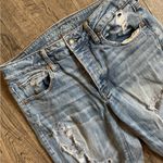American Eagle  Women’s Distressed Tom Girl Jeans- Size 8 Photo 1