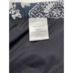 Coldwater Creek  Black Flowy Cotton Maxi Skirt Sz L Abstract Cottagecore Prairie Photo 4