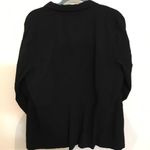 Venezia Spandex stretch shirt blazer/ pockets Black Size 16 Photo 3