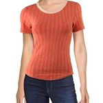 Free People  Women's Escape Knit Striped T-Shirt Photo 0