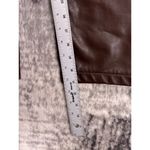 Abercrombie & Fitch  Pants 31 / 12L Womens 90s Straight Curve Love Brown Leather Photo 4