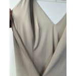 Bebe  Faux Suede long Sleeve BodyCon Cream Dress M Photo 5