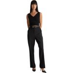 Quince NWT  Italian Wool Tailored Straight Leg Pants Black Trousers Size 0 Photo 1