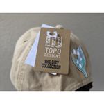 Topo Designs Topo‎ Designs Dirt Ballcap Hat Tan Sahara Adjustable Cotton Strapback Adult OSFM Photo 5