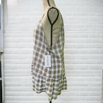 FOR THE REPUBLIC  Gingham Halter in Olive Sz L NWT Photo 7