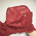 Torrid  Curve Red Bra 42C Unlined Balconette Underwire Lace NWT $49.50 Photo 8