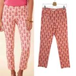Spartina 449  Maren Callawassie Blooms Pants Floral Pink Size Small Photo 1