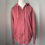 Pact  Organic Cotton Full Zip Hoodie Mauve Unisex Photo 1