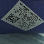 Under Armour  Slides Sandals Womens 10 Blue White Ansa Graphic Logo Photo 5