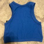 H&M Royal Blue  Cropped Tank Top Photo 1