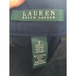 Lauren Ralph Lauren Women's Mid Rise Cotton Straight Leg Dress Pants Blue Size 2 Photo 7