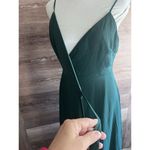 Birdy Grey  Dress Formal Women Size Small Green Cindy Wrap Chiffon Prom Wedding Photo 7