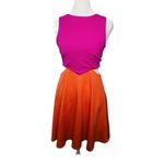 Donna Mizani Colorblock Cutout Dress - Size XS Photo 2